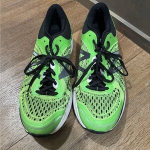 Green Athletic Running Shoes